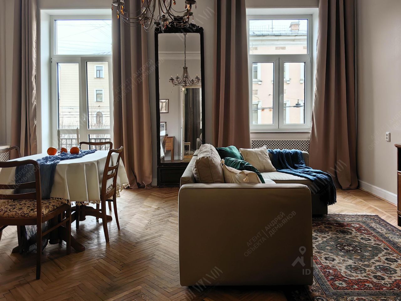 Аренда 2-комн квартиры на вторичном рынке 4-я Советская улица, 17/8