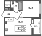 Продать Квартиры в новостройке Новосаратовка д., Покровская Дорога ул.   11