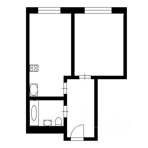 Аренда 1-комн квартиры на вторичном рынке Донецкая улица, 30к1