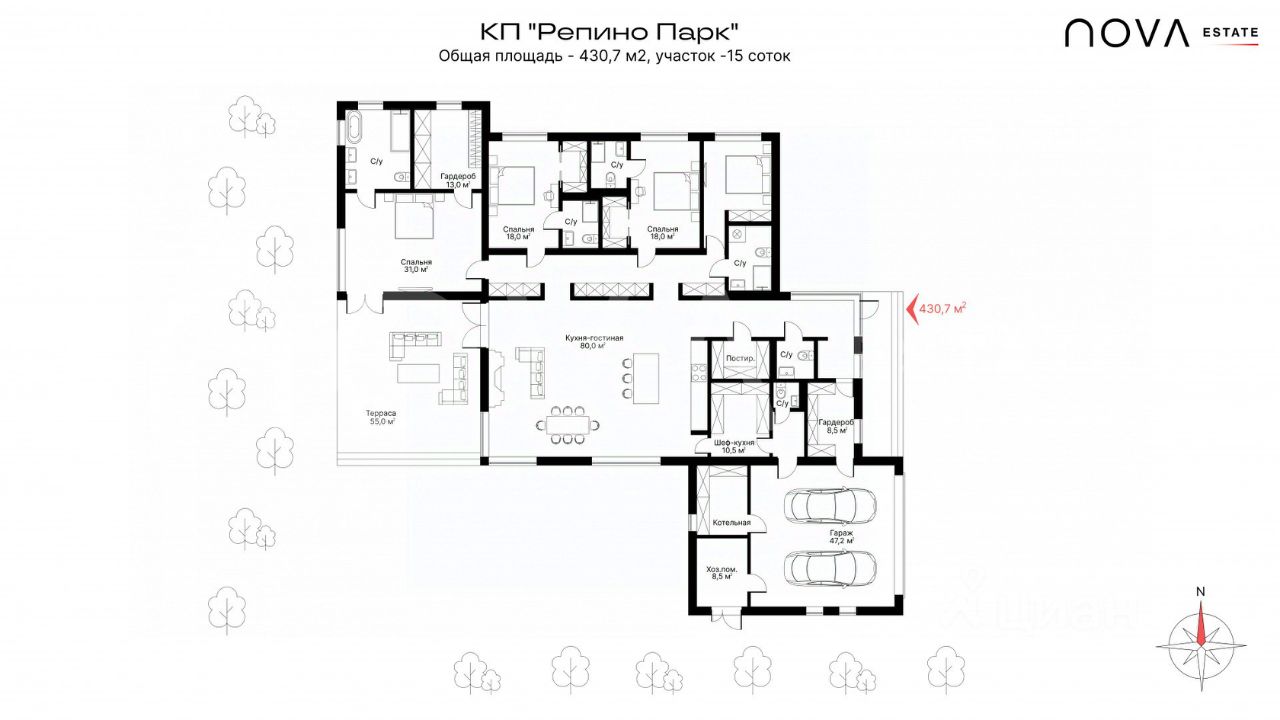 Продажа дома Репино Парк кп, проезд 12-й Северный