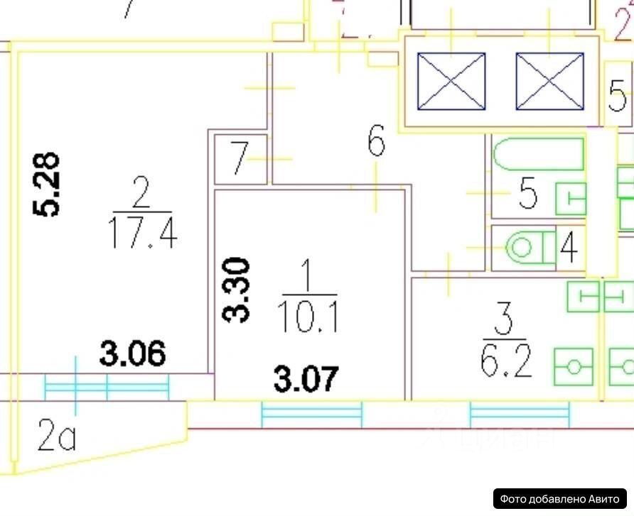 Продажа 2-комн квартиры на вторичном рынке Каширское шоссе, 114к1
