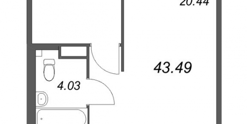 1-комн квартира Зеленогорск г., Кривоносовская ул.,  к. Б4