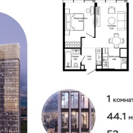 Продажа 1-комн квартиры на вторичном рынке Марьиной Рощи 4-я ул,  д. 12,  к. 2