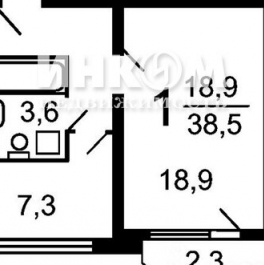 Продажа 1-комн квартиры на вторичном рынке улица Главмосстроя,  д. 7