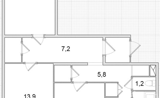 Продажа 3-комн квартиры на вторичном рынке ул Антонова-Овсеенко,  д. 9,  к. 2