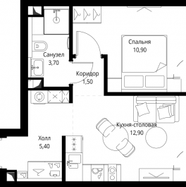 Продажа 1-комн квартиры в новостройке Москва г., Верейская ул., к. SET.1.3 Продажа 1-комн квартиры в новостройке Москва г., Верейская ул., к. SET.1.3