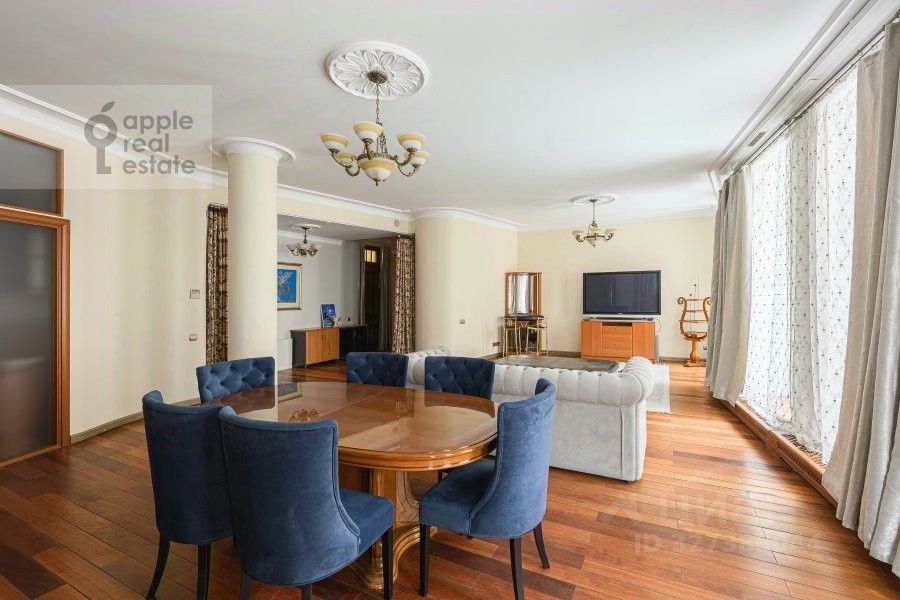 Аренда 3-комн квартиры на вторичном рынке Староконюшенный переулок, 36С2