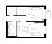 Продать Квартиры в новостройке Лосиноостровский парк, корп. 2.3   