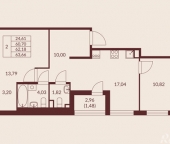 Продать Квартиры в новостройке Мурино, ул Шоссе в Лаврики  49 