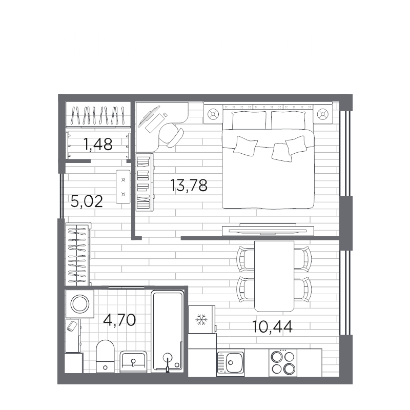 Продажа 1-комн квартиры в новостройке Санкт-Петербург г., Пулковское ш.,  к. 6