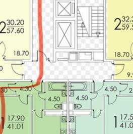 Продажа 2-комн квартиры на вторичном рынке Сходня, ул Микояна,  д. 23,  к. 1