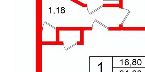 1-комн квартира Кубинская улица, 20