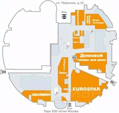 Продажа отдельного здания Поречная улица