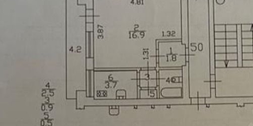 1-комн квартира проспект Народного ополчения, 33