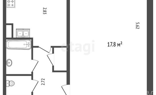 Продажа 1-комн квартиры на вторичном рынке улица Ушинского,  д. 31 к1