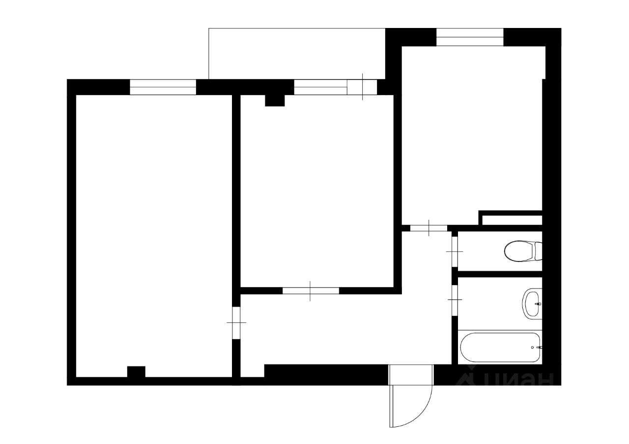 Продажа 2-комн квартиры на вторичном рынке Апрелевка, улица Горького, 25