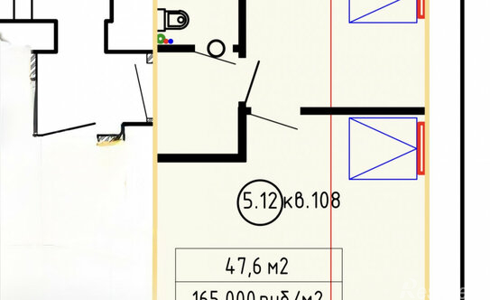 Продажа 2-комн квартиры на вторичном рынке Кронштадт г, Аммермана ул,  д. 46