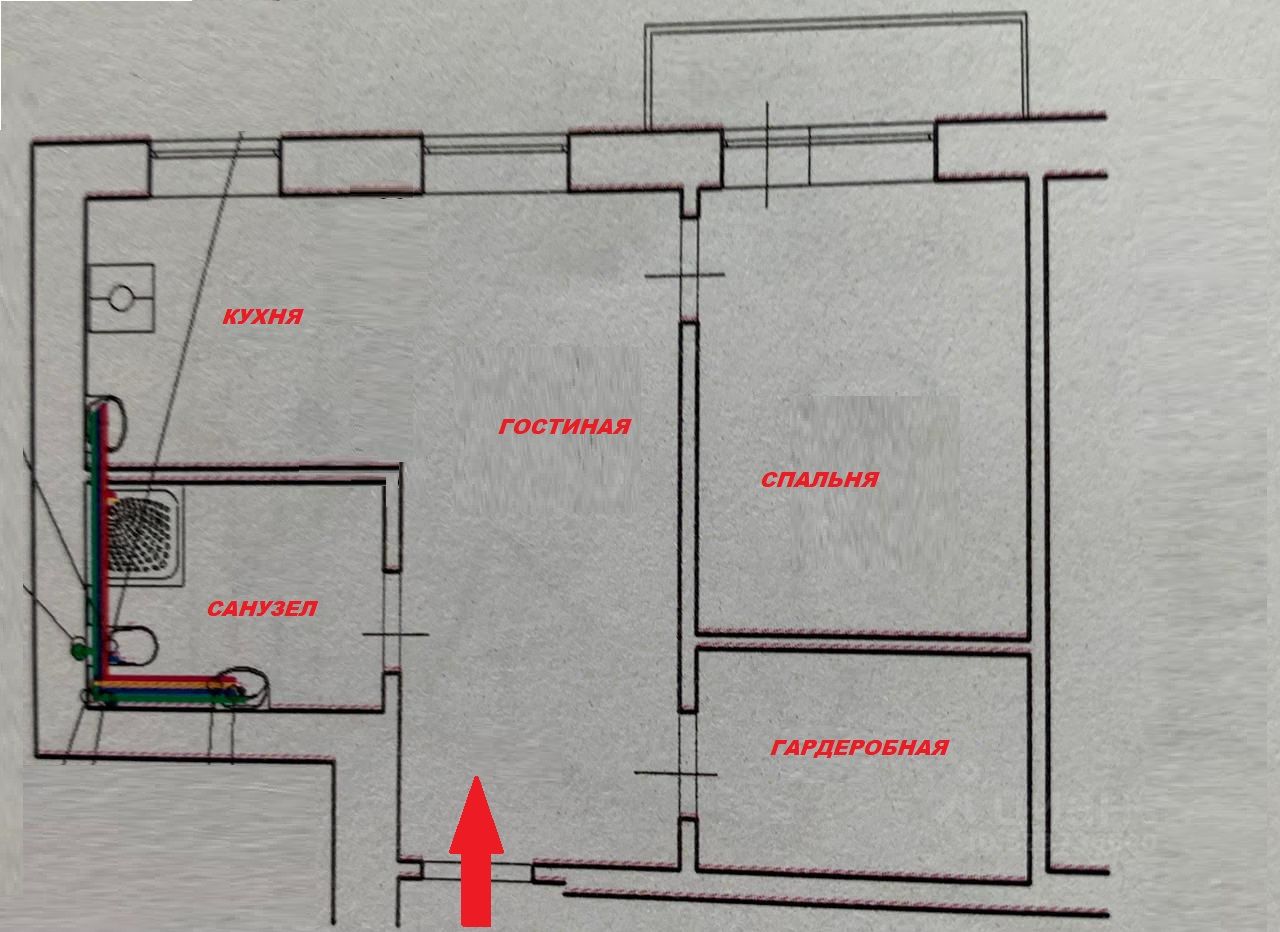 Аренда 1-комн квартиры на вторичном рынке Хохловский переулок, 10С7