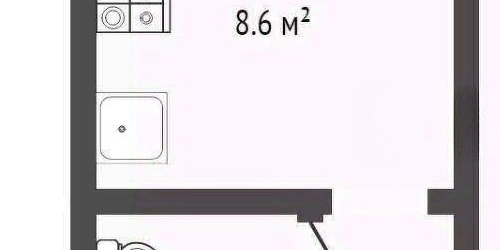 1-комн квартира Елецкая улица, 8К1