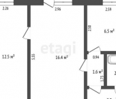 Продать Квартиры вторичка Пролетарский, Школьная улица  12 