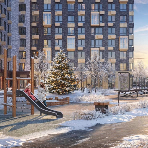 3-комн квартира деревня Коробово, ЖК Горки Парк, 6.1