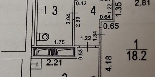 1-комн квартира Нагорная улица, 5А