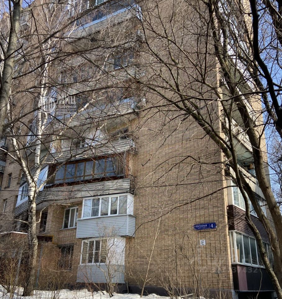 Продажа 1-комн квартиры на вторичном рынке Песчаный переулок, 4