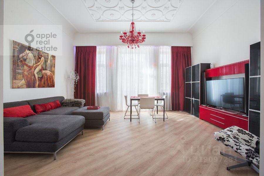 Продажа 3-комн квартиры на вторичном рынке Садовая-Кудринская улица, 28-30