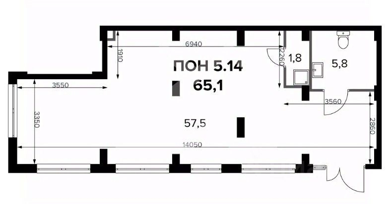 Продажа торгового помещения ул Гатчинская,  д. 27
