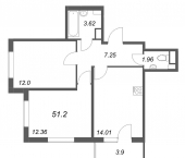 Продать Квартиры в новостройке Стрельна п., Будённого пр-кт   5.5