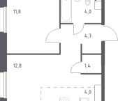Продать Квартиры в новостройке Cтолбово д., Проектируемый проезд № 7032   15
