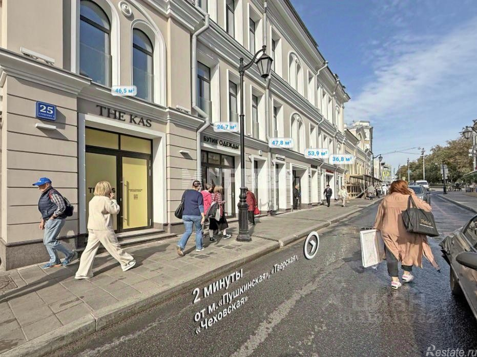 Продажа торгового помещения Бронная Б. ул,  д. 25 с3