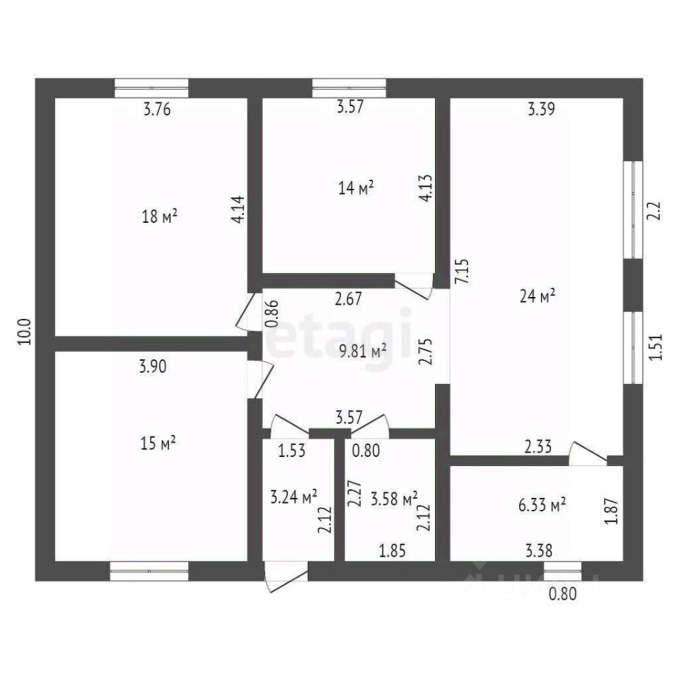 Продажа дома Красносельское ТСН, проспект Малый,  д. 162