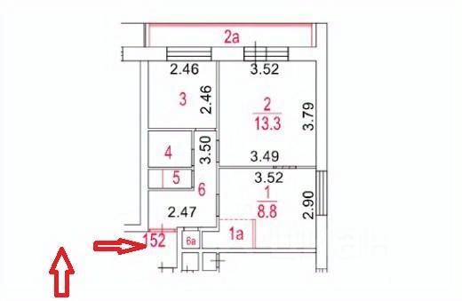 Продажа 2-комн квартиры на вторичном рынке Малая Почтовая улица, 5/12С2