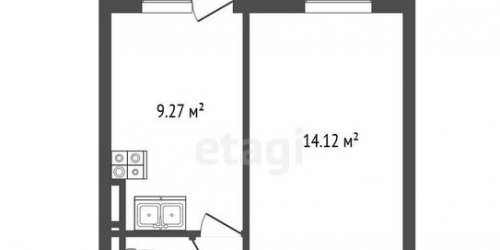 1-комн квартира Звёздная улица,  д. 20