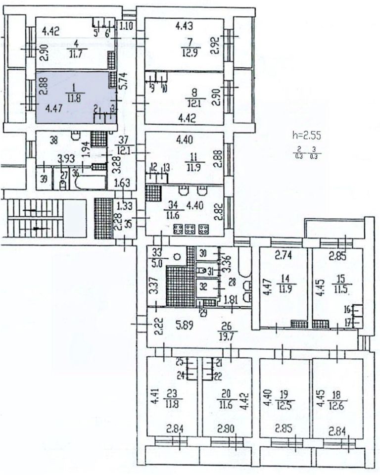 Продажа комнаты Купчинская улица, 4К4