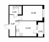 Продать Квартиры в новостройке Колпино г., Загородная ул.   B