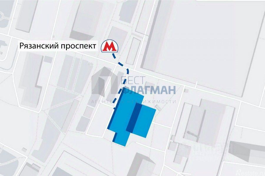 Аренда торгового помещения Новокузьминская 1-я ул,  д. 21 к2
