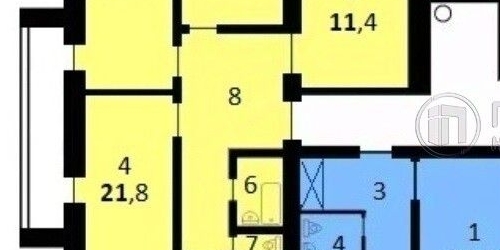 2-комн квартира Химки, Ленинградская улица, 19