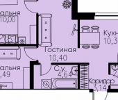 Продать Квартиры вторичка Кудрово г, Строителей пр  1 к1 