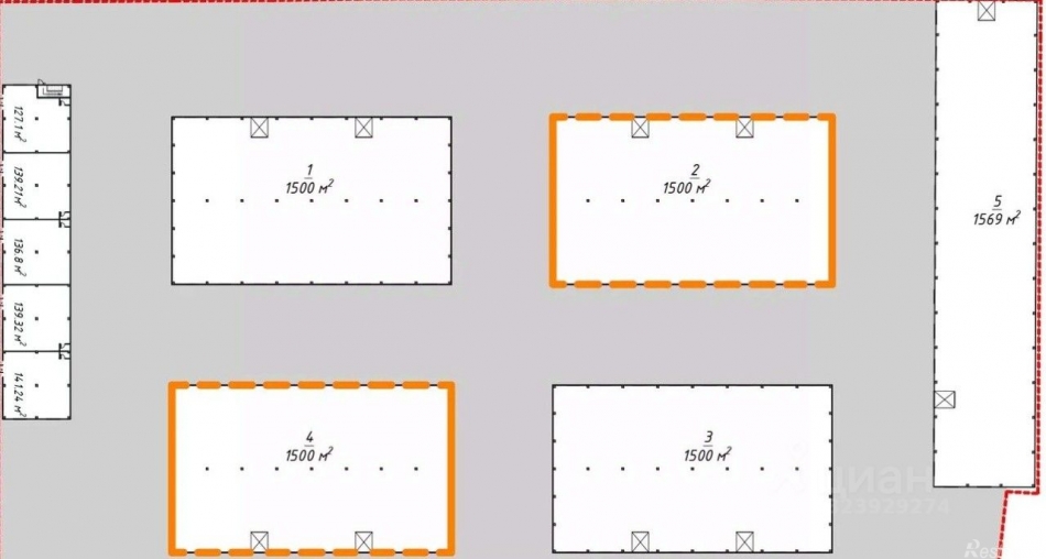 Аренда склада 1-й Верхний пер,  д. 12