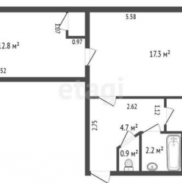 Продажа 2-комн квартиры на вторичном рынке Кронштадт г, Флотская ул,  д. 7