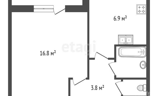 Продажа 1-комн квартиры на вторичном рынке ул Коммуны,  д. 32,  к. 2