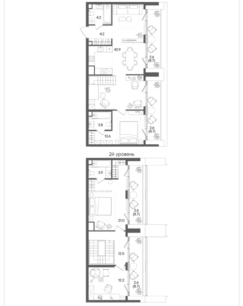 Продажа 3-комн квартиры в новостройке Москва г., Академика Семенихина ул.,  к. В