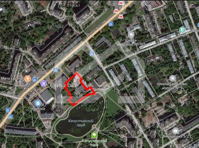 Продажа торгового помещения Снежная улица