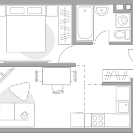 Продажа 2-комн квартиры в новостройке Каширское шоссе, д.1 Продажа 2-комн квартиры в новостройке Каширское шоссе, д.1