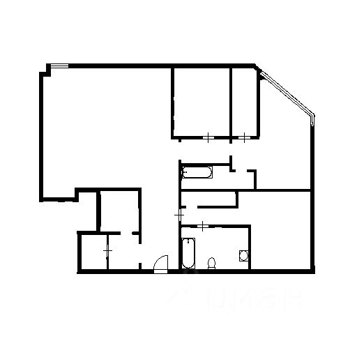 Продажа 4-комн квартиры на вторичном рынке 1-й Красногвардейский проезд, 15