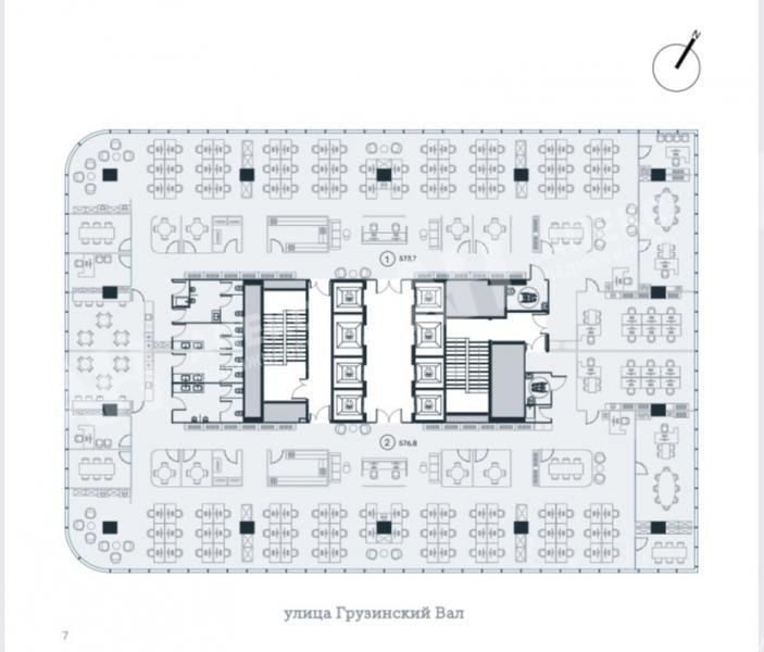 Продажа офиса улица Грузинский Вал,  д. 7