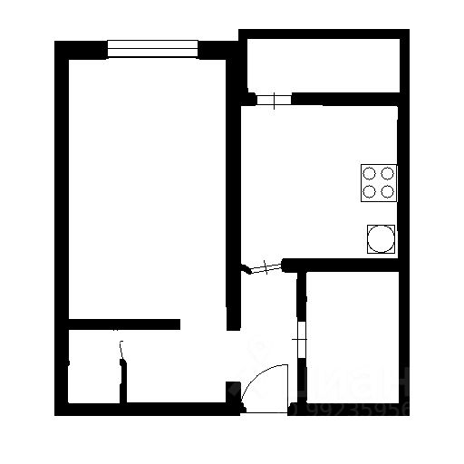 Продажа 1-комн квартиры на вторичном рынке улица Архивная, 11к1