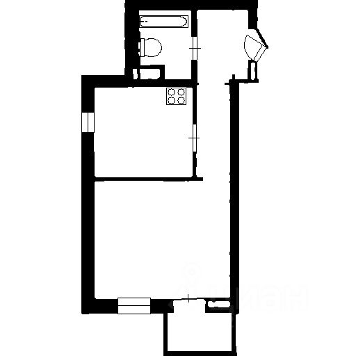 Аренда 1-комн квартиры на вторичном рынке улица Салова, 61